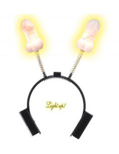 Diadema Penes con luz y muelles Tienda de disfraces online - venta disfraces