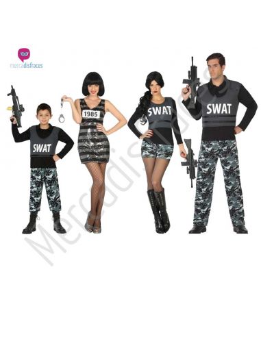 Disfraz Policía Swat Infantil Tienda de disfraces online - Mercadisfraces