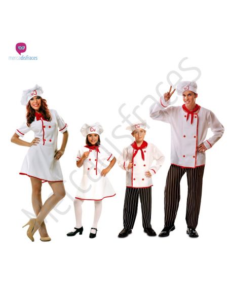 Disfraces para Grupos de cocineros originales Tienda de disfraces online - Mercadisfraces