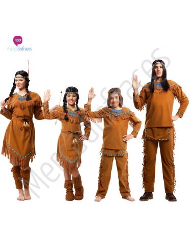 Disfraces para Grupos de indios originales Tienda de disfraces online - Mercadisfraces