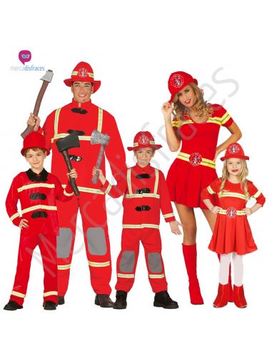 Disfraces divertidos de Bomberos para grupos Tienda de disfraces online - Mercadisfraces