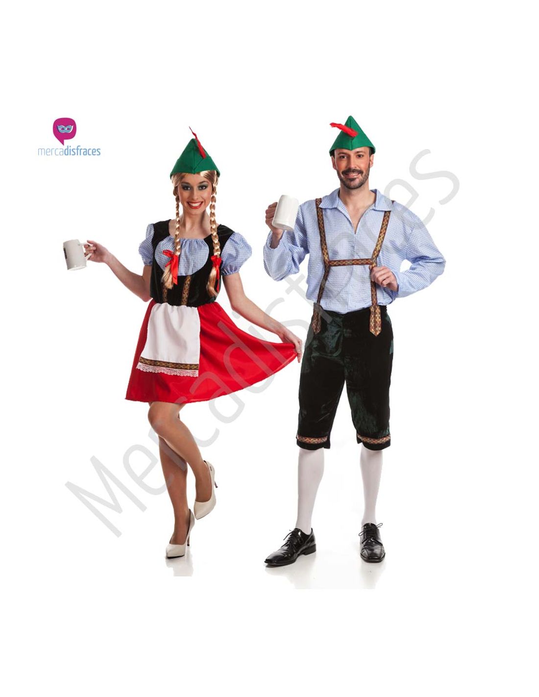 Disfraces de Carnaval de Alemanes para grupos