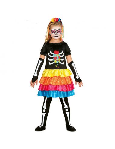 Disfraz Skeleton para niña Tienda de disfraces online - Mercadisfraces