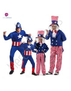 Disfraces de Carnaval de Capitán America para grupos Tienda de disfraces online - Mercadisfraces