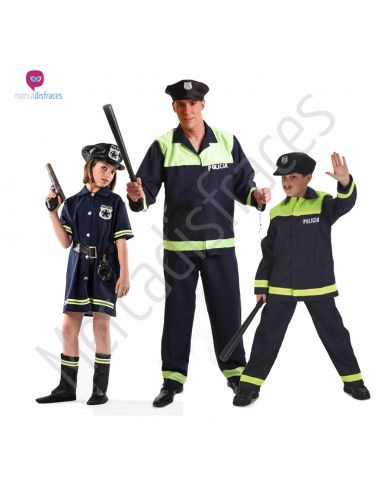 Disfraces de Carnaval de Policias para grupos Tienda de disfraces online - Mercadisfraces