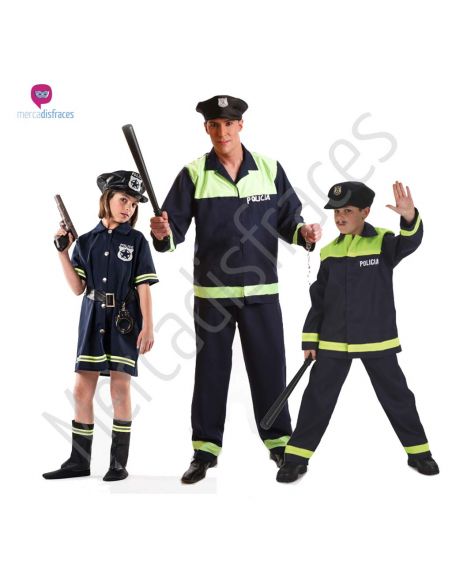 Disfraces de Carnaval de Policias para grupos Tienda de disfraces online - Mercadisfraces
