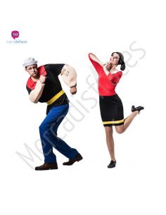 Disfraces de Carnaval de Popeye para grupos Tienda de disfraces online - Mercadisfraces