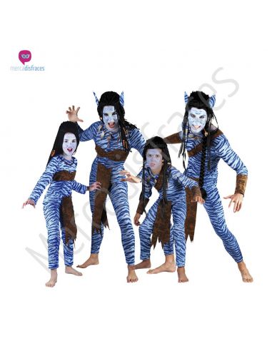 Disfraces originales de Avatar en grupo Tienda de disfraces online - Mercadisfraces