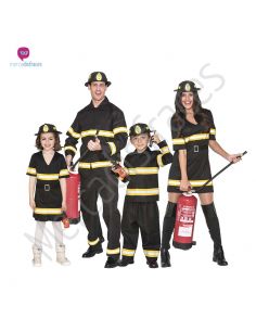 Disfraces originales de Bombero en grupo Tienda de disfraces online - Mercadisfraces