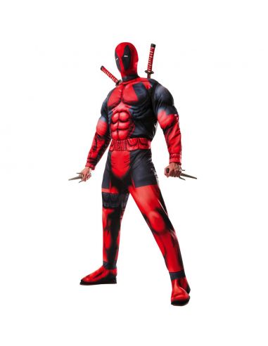 Disfraz Deadpool Deluxe Adulto Tienda de disfraces online - Mercadisfraces
