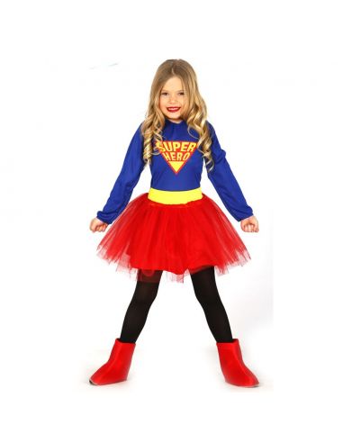 Disfraz Super Heroe para niña Tienda de disfraces online - Mercadisfraces