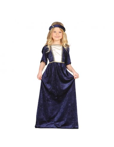 Disfraz Dama Medieval de niña Tienda de disfraces online - Mercadisfraces