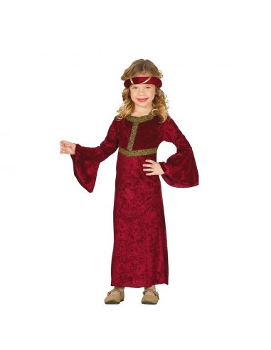 Disfraz de Dama Medieval infantil Tienda de disfraces online - Mercadisfraces