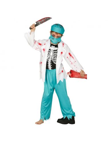 Disfraz Zombie Médico infantil Tienda de disfraces online - Mercadisfraces