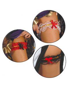 Liga de Blonda con Lazo Tienda de disfraces online - Mercadisfraces 2