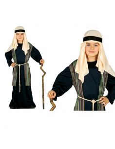 Disfraz San José  Pastor Infantil color azul Tienda de disfraces online - Mercadisfraces