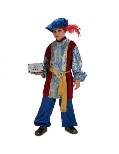 Disfraz de Paje Rey Gaspar Infantil Tienda de disfraces online - Mercadisfraces