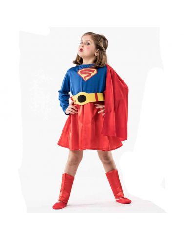 Disfraz Supergirl Infantil Tienda de disfraces online - Mercadisfraces