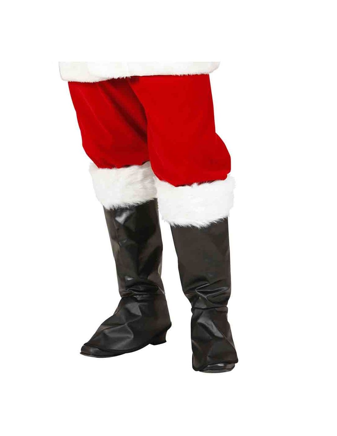 Cubrebotas de Papa Noel Lujo, Tienda de Disfraces Online