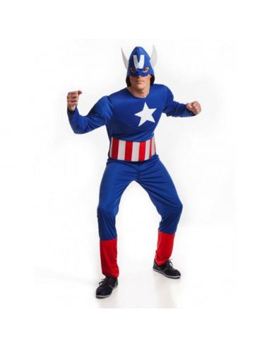 Disfraz Heroe Americano adulto Tienda de disfraces online - Mercadisfraces