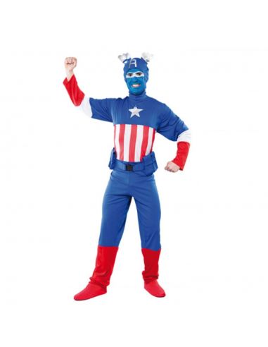 Disfraz Capitán Azul para adulto Tienda de disfraces online - Mercadisfraces