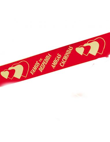 Banda Vamos de Despedida Amigas Cachondas Tienda de disfraces online - Mercadisfraces