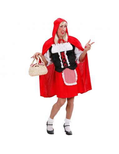 Disfraz Caperucita Roja para Hombre Tienda de disfraces online - Mercadisfraces