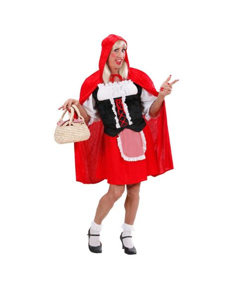 Disfraz Caperucita Roja para Hombre Tienda de disfraces online - Mercadisfraces Disfraz Caperucita Roja para Hombre Tienda de disfraces online - Mercadisfraces