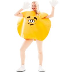 Disfraz Caramelo M&M Amarillo adulto Tienda de disfraces online - venta disfraces