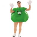 Disfraz Caramelo M&M Verde Adulto Tienda de disfraces online - Mercadisfraces