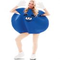 Disfraz Caramelo M&M Azul Adulto Tienda de disfraces online - Mercadisfraces