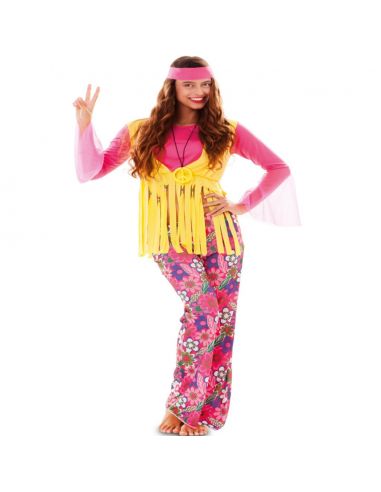 Disfraz de Hippies para Mujer Tienda de disfraces online - Mercadisfraces