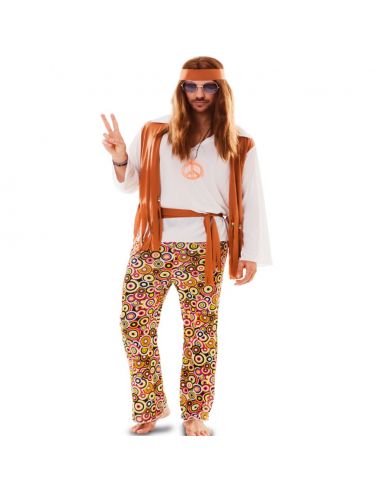 Disfraz Hippie para hombre Tienda de disfraces online - Mercadisfraces