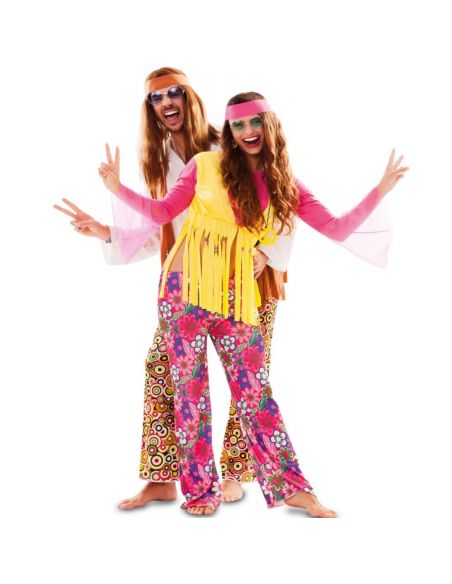 Disfraz Hippie para hombre Tienda de disfraces online - Mercadisfraces