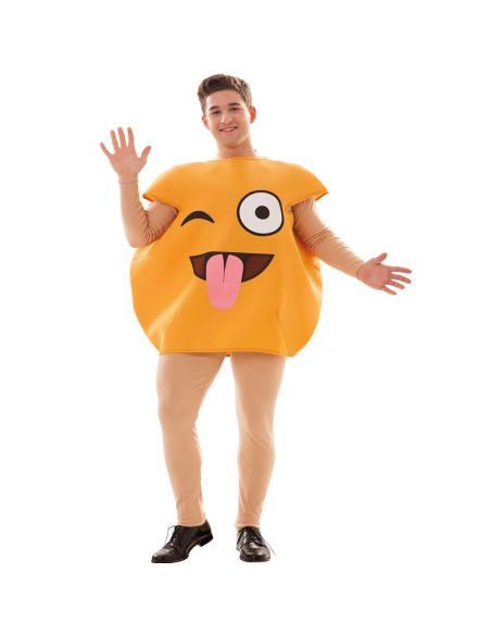 Disfraz de Emoticono Bromista Tienda de disfraces online - Mercadisfraces