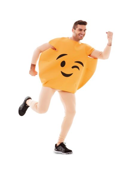 Disfraz de Emoticono Guiño Tienda de disfraces online - Mercadisfraces