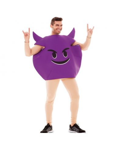 Disfraz de Emoticono Travieso Tienda de disfraces online - Mercadisfraces