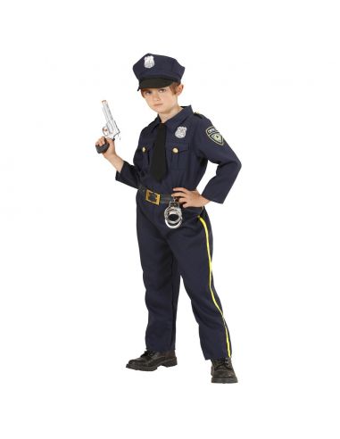 Disfraz Policía Niño con autoridad Tienda de disfraces online - Mercadisfraces