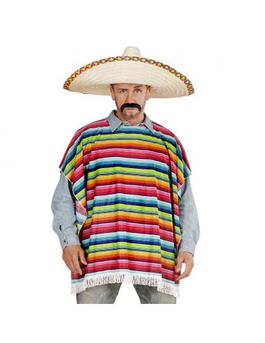 Poncho Mexicano Tienda de disfraces online - Mercadisfraces