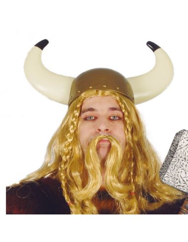 Casco Vikingo Adulto Tienda de disfraces online - Mercadisfraces