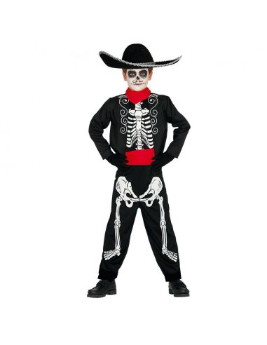 Disfraz Esqueleto Mariachi Niño Tienda de disfraces online - Mercadisfraces