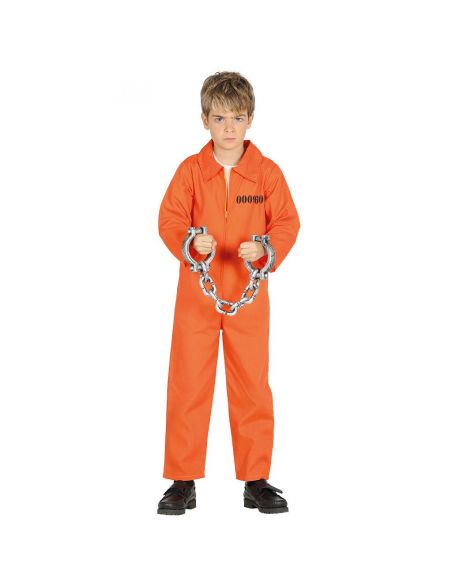 Disfraz Presidiario Niño Tienda de disfraces online - Mercadisfraces Disfraz Presidiario Niño Tienda de disfraces online - Mercadisfraces