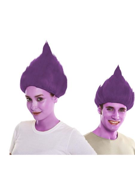 Peluca Troll Morada Tienda de disfraces online - Mercadisfraces Peluca Troll Morada Tienda de disfraces online - Mercadisfraces