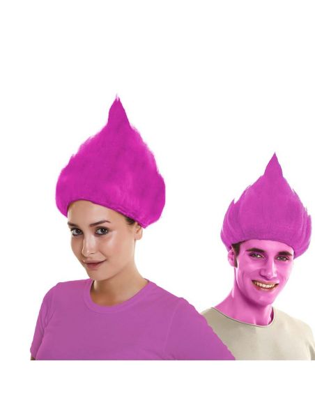 Peluca Troll Rosa Tienda de disfraces online - Mercadisfraces Peluca Troll Rosa Tienda de disfraces online - Mercadisfraces