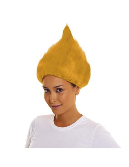Peluca Troll Naranja Tienda de disfraces online - Mercadisfraces Peluca Troll Naranja Tienda de disfraces online - Mercadisfraces