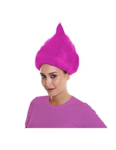Peluca Troll Rosa Tienda de disfraces online - Mercadisfraces 2