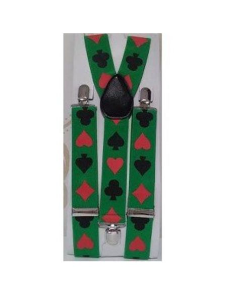 Tirantes Poker Tienda de disfraces online - Mercadisfraces