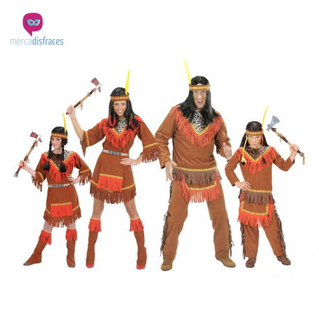 Disfraces grupos Indios Siux Tienda de disfraces online - Mercadisfraces