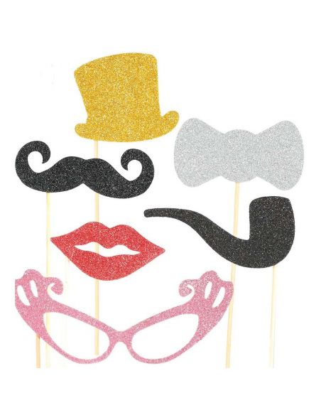 Set Photocall 6 piezas Tienda de disfraces online - Mercadisfraces