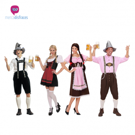 Disfraces grupos Tiroleses Tienda de disfraces online - Mercadisfraces